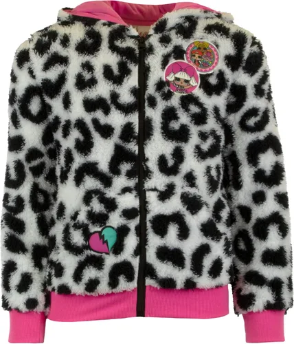 Miniatura 3 de L.O.L. Surprise! Sudadera con capucha con cremallera para niñas, LOL Surprise con capucha para niñas