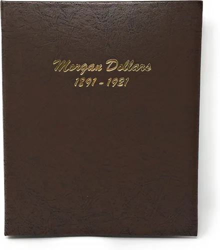 Miniatura 16 de Dansco Álbum de monedas del dólar de Morgan US 1878-1890 #7178 con funda