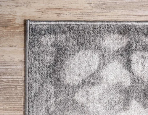 Miniatura 8 de Sofia, tapete clásico de diseño abstracto, Polipropileno, Gris oscuro Gris/gris (Dark Gray/Gray)