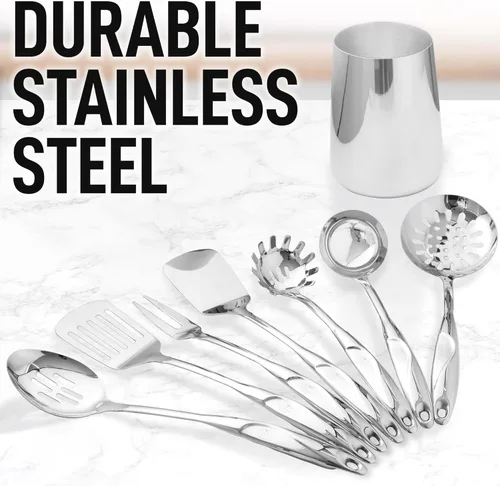 Miniatura 2 de Zulay Kitchen Utensilio de Cocina de Acero Inoxidable - Utensilio de Cocina de Acero Inoxidable - Gadgets de Cocina Duraderos - Accesorios de Cocina