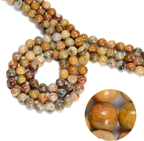Miniatura 21 de 47 cuentas de jade esmeralda africana de 0.315 pulgadas (0.315 in), redondas naturales, sueltas, cuentas de piedra real, piedras preciosas genuinas