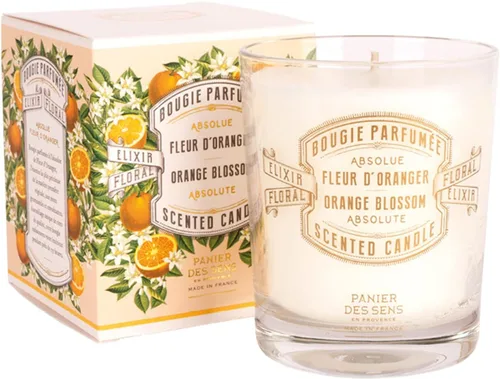 Miniatura 10 de Panier des Sens Vela cítrica vertida a mano en Provenza, Francia, velas perfumadas de larga duración, hasta 55 horas de tiempo de combustión, vela