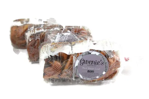 Miniatura 6 de Gwenie's Pastries Pan de remolino de frijoles rojos (frijoles rojos, 1 pan) Consumir en 5 días o refrigerar