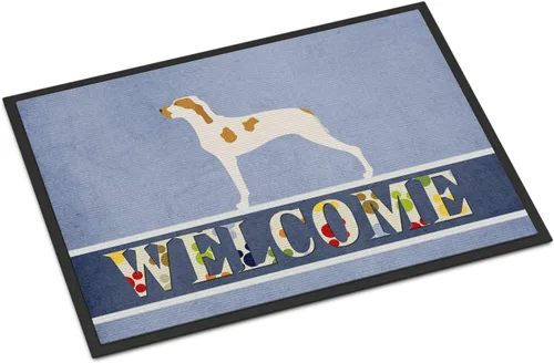 Miniatura 86 de Caroline's Treasures BB8321JMAT - Felpudo de bienvenida Berger Picard de 24 x 36 pulgadas, tapete azul para puerta delantera, para interiores