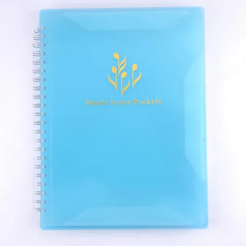 Miniatura 10 de Archivo de partituras de música, carpeta de almacenamiento de papel, carpeta de espectro de cambio creativo A4, tamaño carta, carpeta de partituras