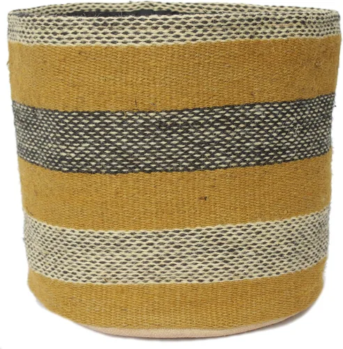 Miniatura 15 de Cesta de Maceta de Yute Resistente, Cesta Tejida Moderna, Maceta para Flores, Maceteros de Interior para Suelo, Cesta Organizadora de Almacenamiento