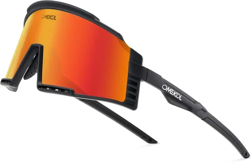 Miniatura 6 de Dos tamaños para adultos y jóvenes, gafas de sol deportivas de béisbol, ciclismo, hombres y mujeres, MTB Bicicletas al aire libre F12