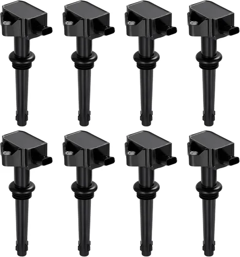 Miniatura 46 de BDFHYK Paquete de bobinas de encendido UF529 y bujías de iridio 4644 compatibles con Audi A3 A4 Allroad Quattro A5 Quattro Q5 TT Quattro Volkswagen