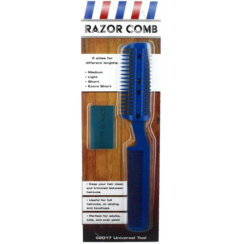 Miniatura 6 de Peine de afeitar universal unisex para corte y peinado de cabello fino y grueso