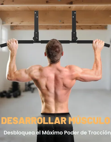 Miniatura 5 de Fitarc Barra de dominadas de montaje en viga, soporte de techo para vigas, construcción de acero resistente, equipo de entrenamiento de gimnasio