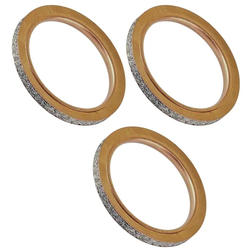 Miniatura 4 de Caltric Juntas de tubo de silenciador compatibles con Yamaha Fj09 2015 2016 / Fz09 2014 2015 2016