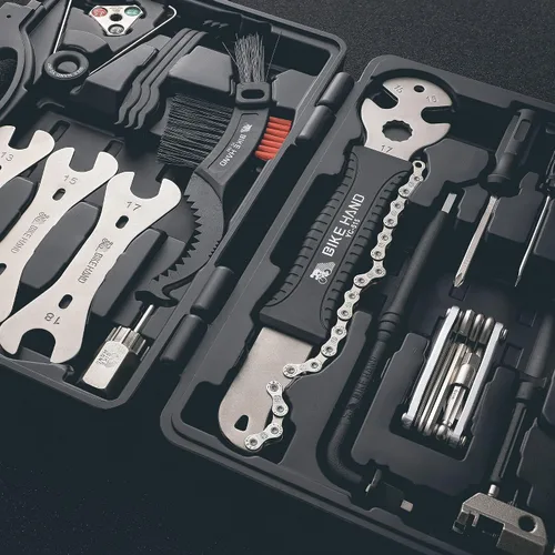 Miniatura 4 de BIKEHAND - Kit de herramientas de mantenimiento de reparación de bicicletas de calidad para bicicletas