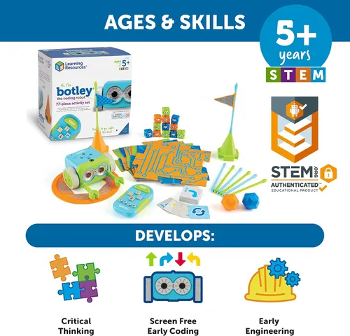 Miniatura 6 de Learning Resources Botley el robot programador, set de actividades