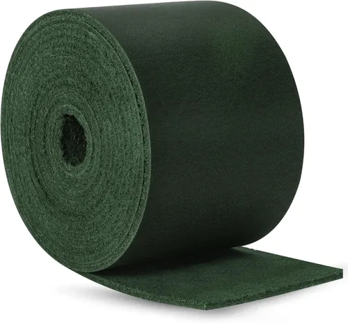 Miniatura 17 de Ringsun Tiras de cuero negro planas de 2 pulgadas de ancho para manualidades, tiras de cuero de grano completo, cordón de cuero para manualidades