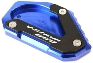 Miniatura 11 de TEMKIN W for Suzuki V-Strom 650/XT VSTROM 650 DL650 2004-2022 2021 Motorcycle CNC Kickstand Foot Side Stand Extension Pad Support Plate Y