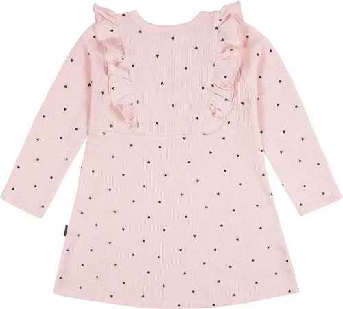 Miniatura 3 de Gerber Vestido de manga larga con detalle de volantes para bebé niña
