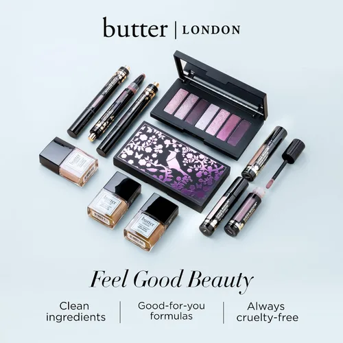 Miniatura 6 de butter LONDON Paleta de sombras de seda lisa Glazen Malvas