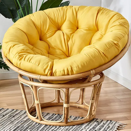 Miniatura 10 de Papasan - Cojín de repuesto para silla de huevo para exteriores, 15.7 x 15.7 pulgadas, cojín de columpio de huevo para exteriores, cesta colgante