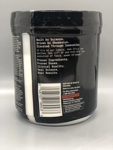 Miniatura 3 de BEYOND RAW LIT Fórmula Avanzada de Pre-Entrenamiento, Hielo de Limón, para Energía, Enfoque, Resistencia, Bombeo, con 300mg de Cafeína de Liberación