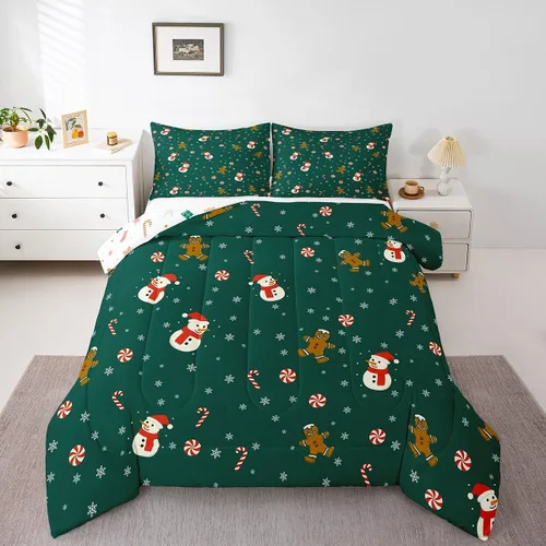 Miniatura 10 de Erosebridal Juego de edredón divertido de Halloween para niños, juego de ropa de cama de calabaza fantasma, decoración de Halloween para niños