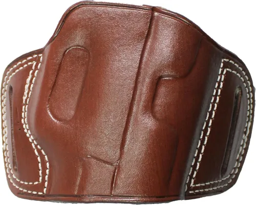 Miniatura 27 de YT HOBBY Funda para pistola de cuero hecha a mano con deslizamiento rápido en la cintura OWB Marrón - mano derecha