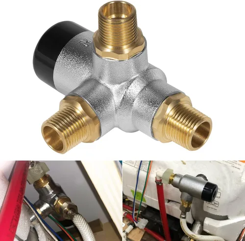 Miniatura 8 de Válvula mezcladora 90029 compatible con calentador de agua Atwood XT, para modelos de 10 galones G16EXT, GE16EXT, GEH16EXT, etc., reemplaza