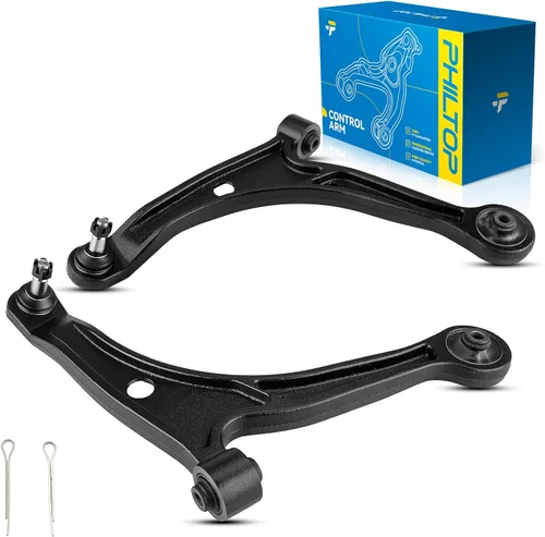 Miniatura 156 de PHILTOP Kit de suspensión delantera de 10 piezas, brazos de control inferiores con juntas de bola, eslabones de extremo de barra estabilizadora