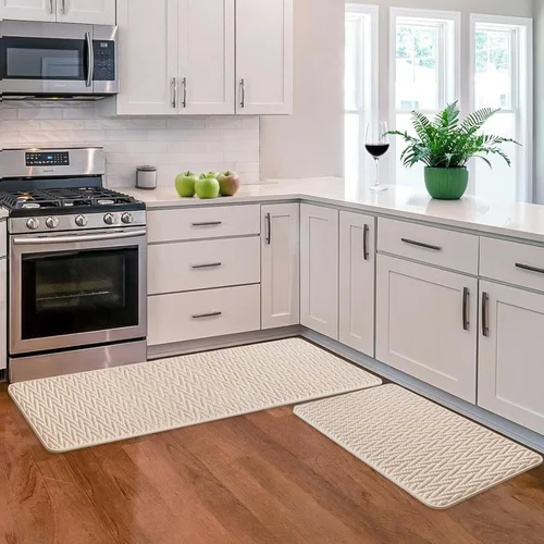 Miniatura 6 de Alfombra de baño antideslizante, 20 x 32 pulgadas, lavable a máquina y absorbente de agua, alfombra de baño de microfibra suave y gruesa para ducha