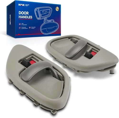 Miniatura 34 de KAX Manija de puerta exterior de ABS para conductor, 4 piezas, compatible con Toyota Tundra 2007-2019; reemplaza