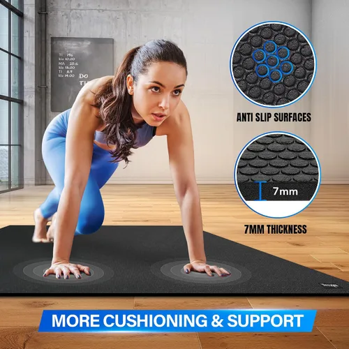 Miniatura 4 de YES4ALL Exercise Mat for Home Gym, Fitness Workout Mats
