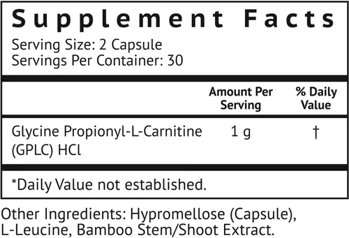 Miniatura 2 de VitaMonk GlycoTrax - Suplemento GPLC de alta absorción, sin rellenos artificiales, cápsulas de glicina GPLC propionil-L-carnitina, suplementos