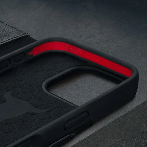 Miniatura 6 de TORRO Funda de cuero prémium compatible con iPhone 16 Pro Max de 6.9 pulgadas, funda de piel auténtica tipo cartera con función atril y ranuras