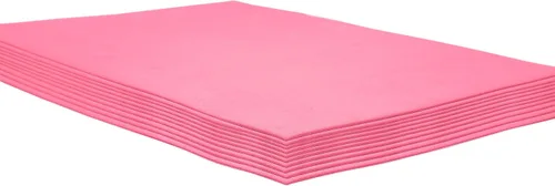 ACTIVITYYA - Hojas de espuma EVA rosa, 9 x 12 pulgadas, papel de espuma artesanal de 0.079 in de grosor para artes y manualidades, 10 hojas