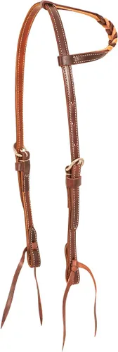 Miniatura 2 de Martin Saddlery Headstall Blood Knots Slip Ear Bit Ties Leather HFBKL