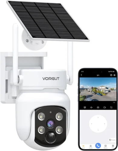 Miniatura 9 de Cámaras de seguridad solares inalámbricas para exteriores, sistema de cámara de seguridad solar de 4MP con NVR de 10 canales, grabación local de 128