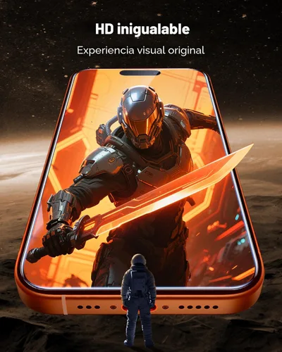 Miniatura 7 de UNBREAKcable Paquete de 3 protectores de pantalla para iPhone 17 Pro Max, vidrio templado doble inastillable [marco de fácil instalación]