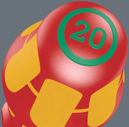 Miniatura 34 de WERA 05004310001 Kraftform 2go 100, 11 piezas