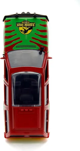Miniatura 9 de Jada Jurassic Park 1:32 1993 Ford Explorer - Coche fundido a presión, juguetes para niños y adultos