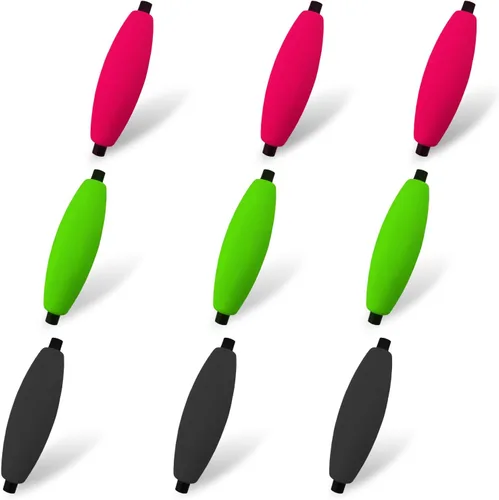 Miniatura 8 de Narcissus Fishing Bobbers Floats for Catfish,Foam Fishing Peg FloatsFreshwater and Saltwater,Perfect for Santee Catfish Rig 9 piezas