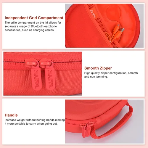 Miniatura 2 de Funda rígida EVA para JBL Live 770NC/670NC/660NC/650BT/460NC/400BT/500BT y JBL Tune 770NC/710BT/720BT/700BT/750BT/520BT/510BT/760NC/660NC/500/E4