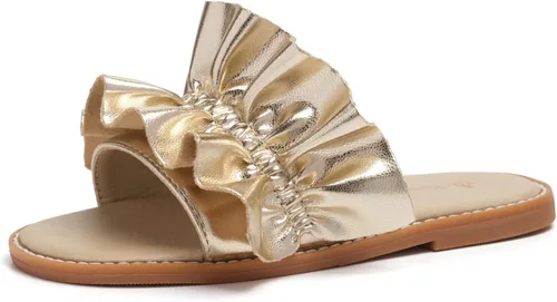 Miniatura 28 de THEE BRON Lindas pantuflas para niñas, sandalias elegantes para niños pequeños y niños