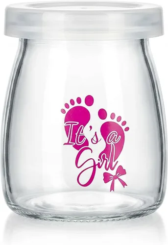 Miniatura 7 de Tanlade 1 pieza de recuerdos de baby shower para invitados, mini botellas de leche de vidrio con tapas, regalos de fiesta de baby shower