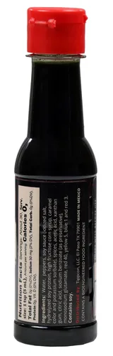 Miniatura 4 de La Perrona Variedad de salsa picante Chiltepin, asado, verde y negra Botellas de 5 onzas Hecho a mano Paquete variado de salsa picante
