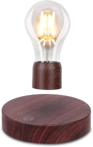 Miniatura 9 de Lámpara de escritorio con bombilla LED flotante de levitación magnética para regalos únicos, decoración de habitación, luz nocturna, decoración