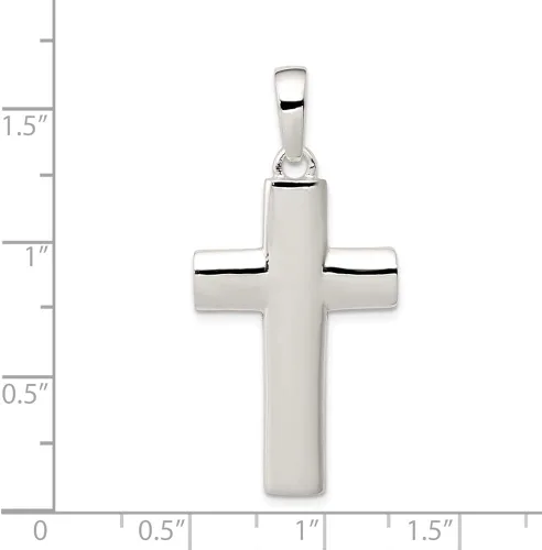 Miniatura 2 de Colgante de cruz de plata de ley 925 maciza 1.654 in x 0.787 in Regalos de joyería para mujeres, esposa, mamá, regalos para hombres, marido