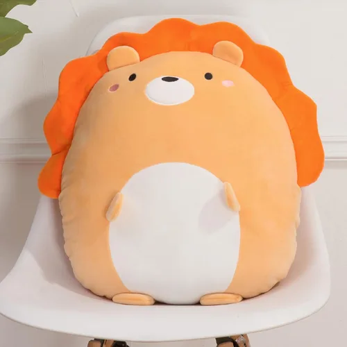 Miniatura 2 de Almohada de Peluche de León Suave Animal de Peluche Relleno Juguete de Peluche Almohada de Abrazo Regalos para Cumpleaños, San Valentín, Navidad, 16