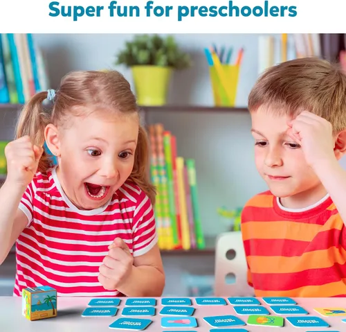 Miniatura 5 de Skillmatics Memory Match - Juego de mesa a juego de animales, divertido y rápido para niños, juego educativo preescolar para niños pequeños, niños