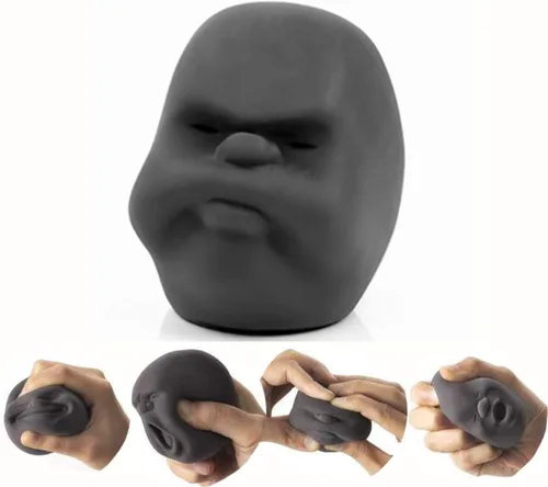 Miniatura 7 de Pelotas Divertidas con Caras de Emociones Humanas - Pelotas Antiestrés para Apretar para Niños y Adultos, Juguetes Sensoriales para Autismo