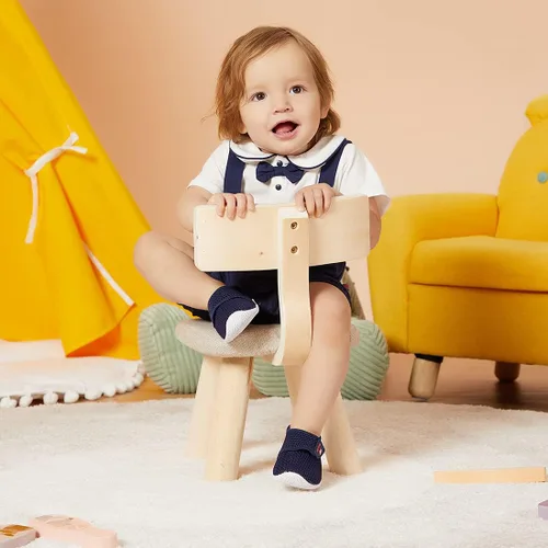Miniatura 2 de BMCiTYBM - Botas de nieve para niños y niñas, con forro de piel, zapatos de invierno, ligeros para exteriores (niños pequeños)