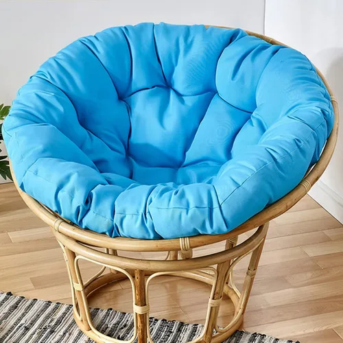 Miniatura 13 de Papasan - Cojín de repuesto para silla de huevo para exteriores, 15.7 x 15.7 pulgadas, cojín de columpio de huevo para exteriores, cesta colgante